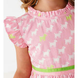 Puppies Ruffle Dress