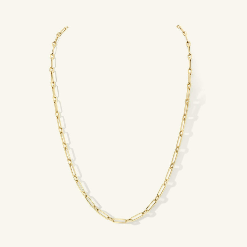 20" Maayan Paperclip Chain Necklace