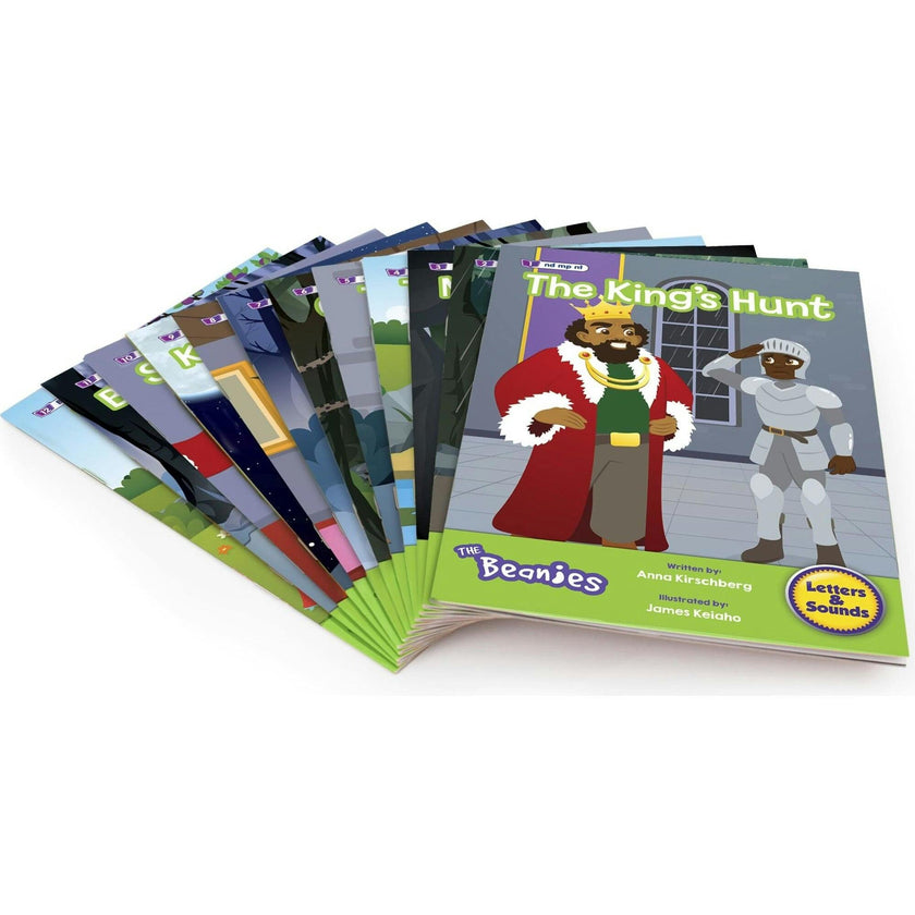 Beanstalk Books: The Beanies Hi-Lo Diversity Decodables - Phase 4 Set 2
