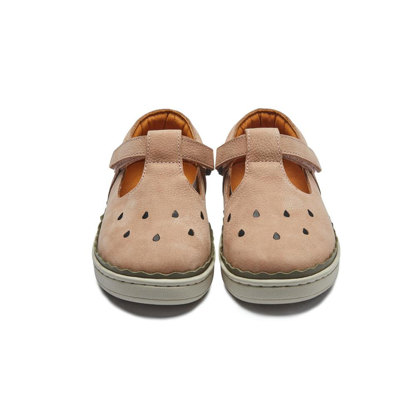 Lowy Shoes | Watermelon | Coral Betting Leather