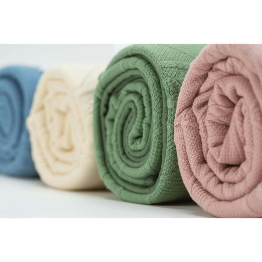 Sage Knit Blanket