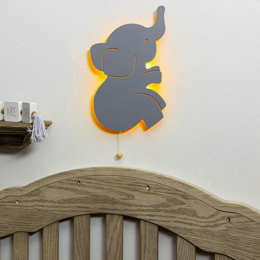 LumiDreams Wall Light - Kid's Decor Nightlight Elephant