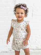 Amelia Romper - Butterfly / Fog + Mint