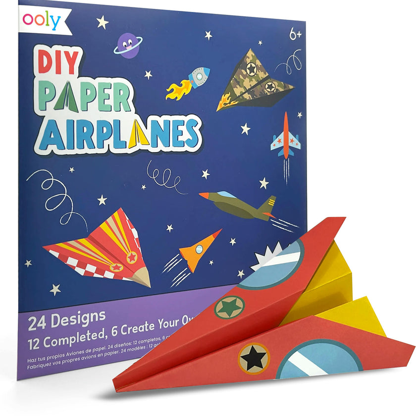 DIY Paper Airplanes Activity Kit
