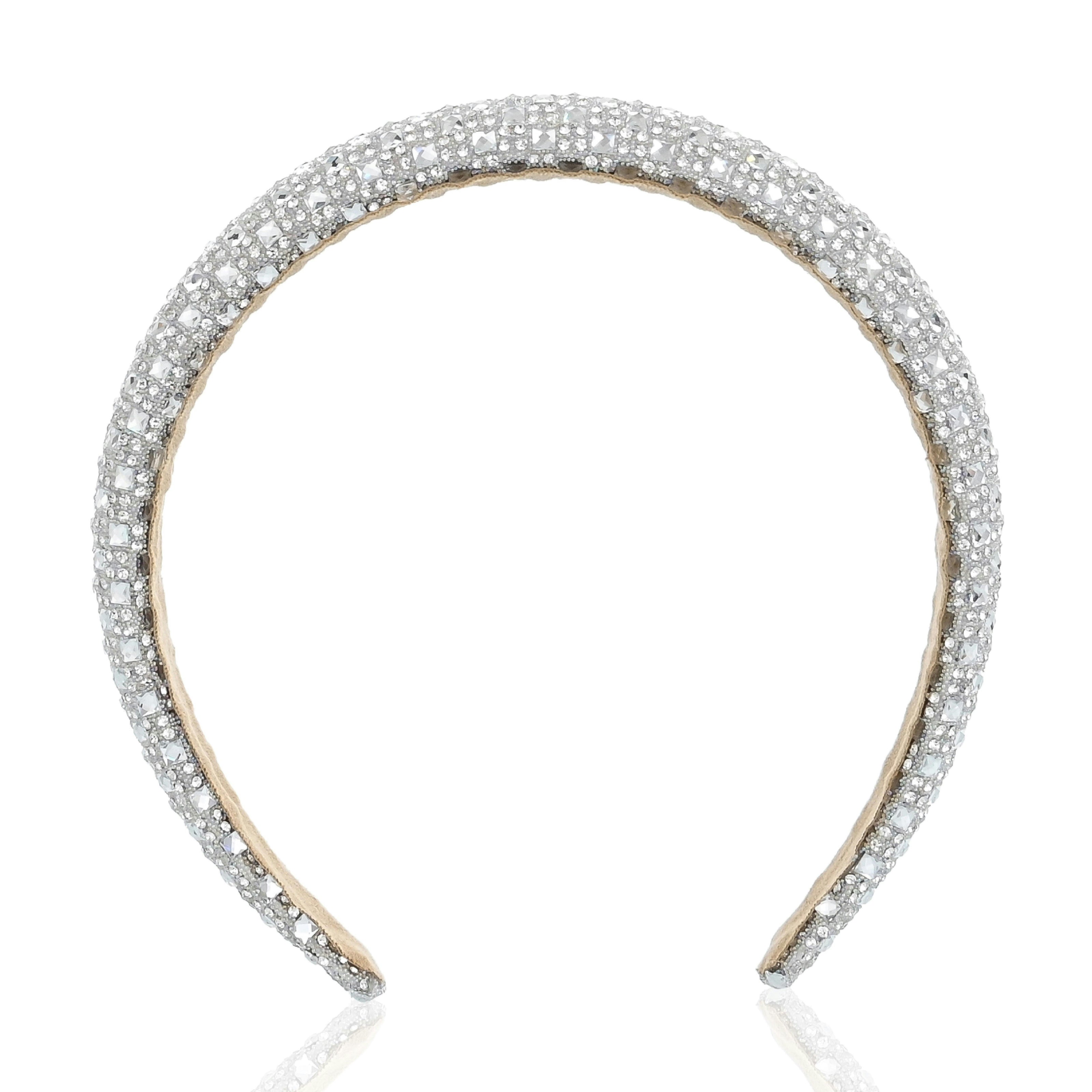 Rhinestone Padded Headband