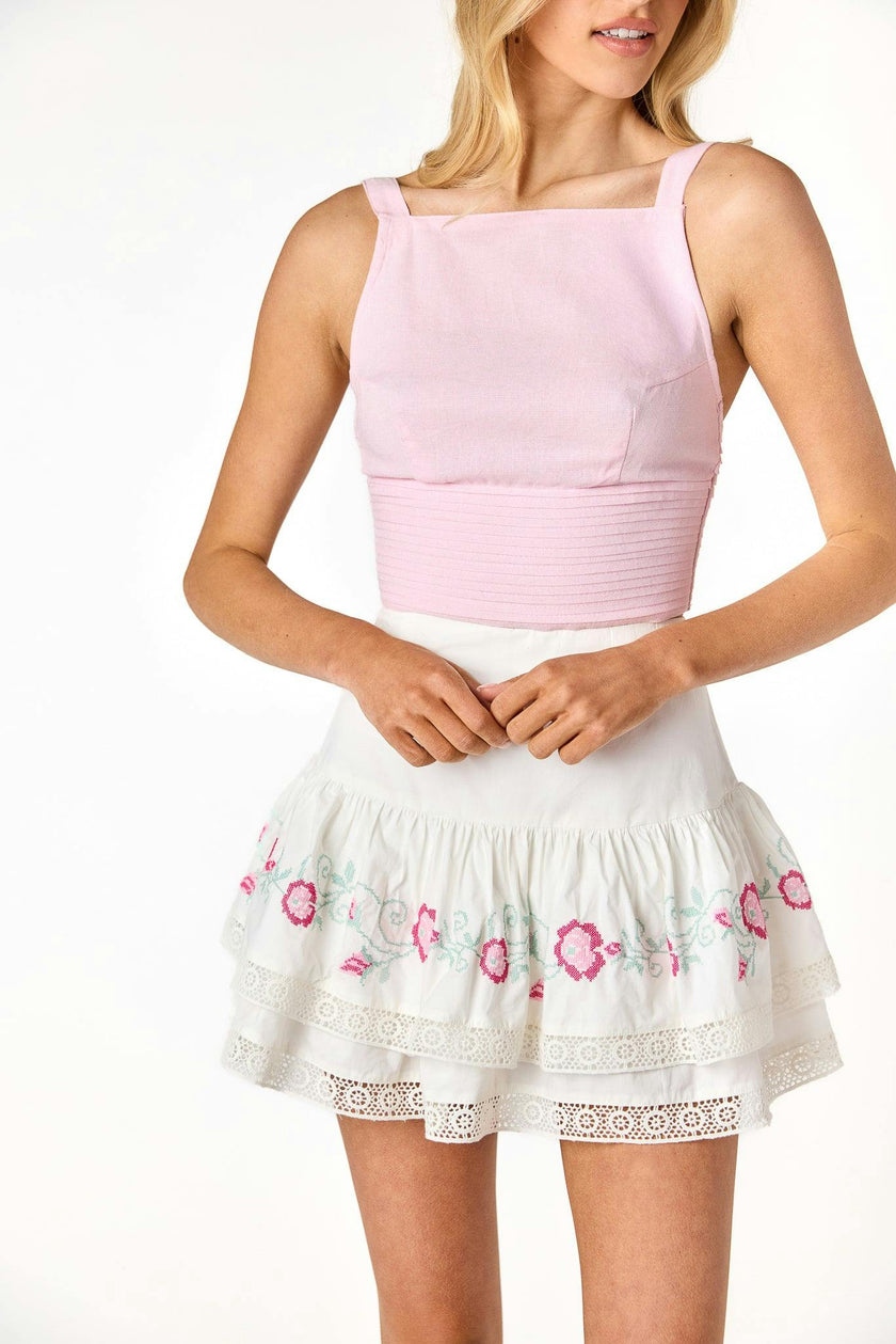 Chloe Flounce Skirt