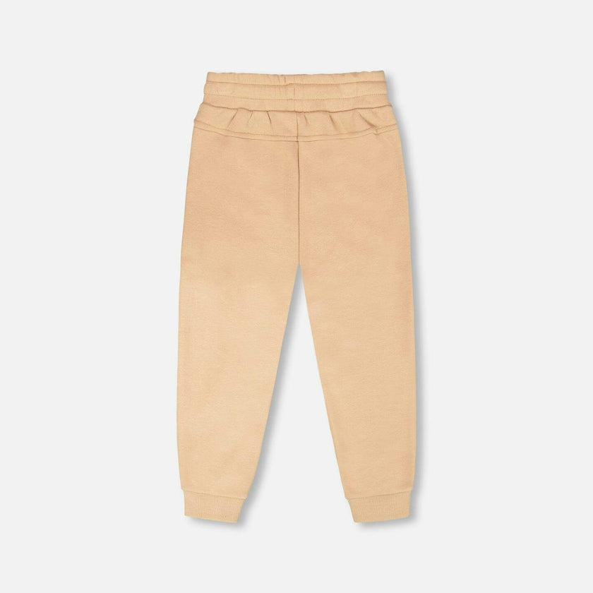 French Terry Sweatpants With Cross Seams