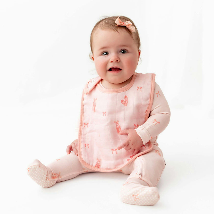 Ballerina Bib Set