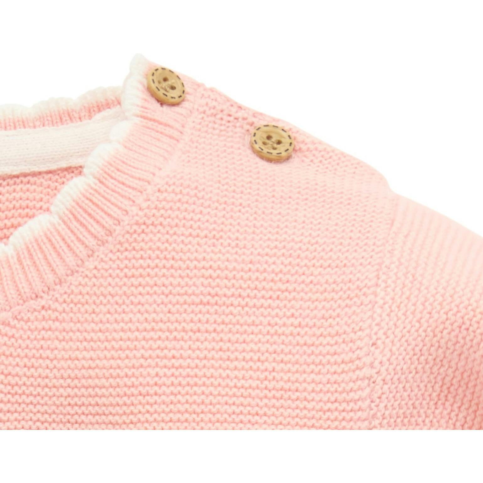 Embroidered Frida Jumper Guava Melange