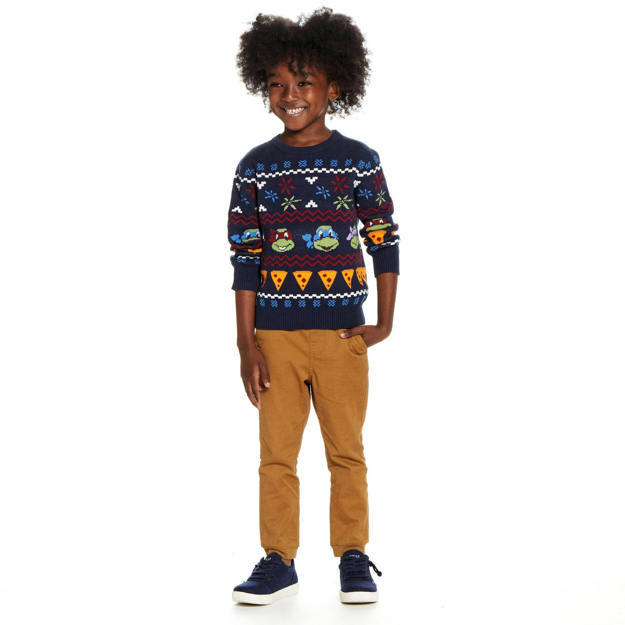 TMNT® X Andy & Evan® Turtles Jacquard Sweater
