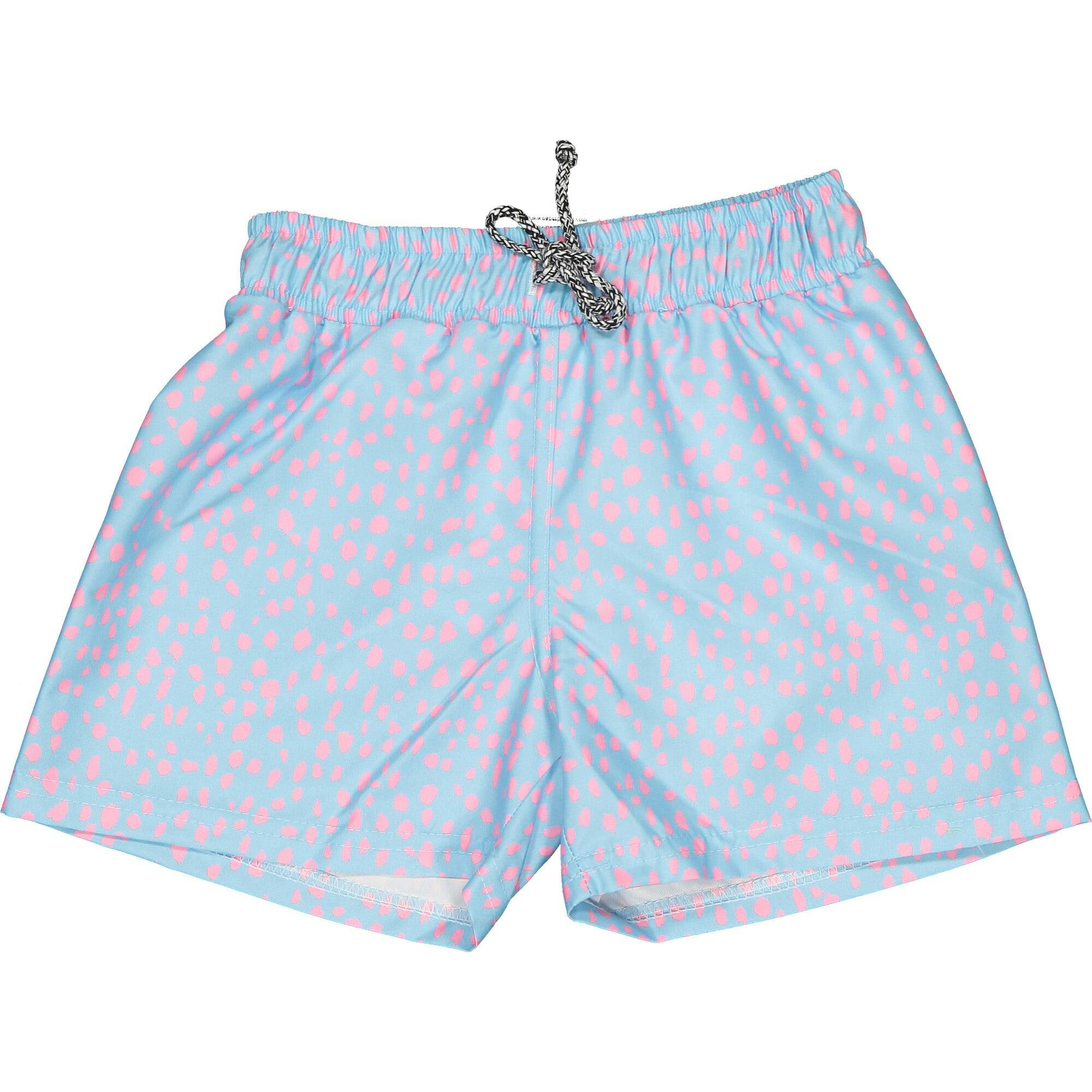 Pink Dots Classic Swim Shorts, Dots