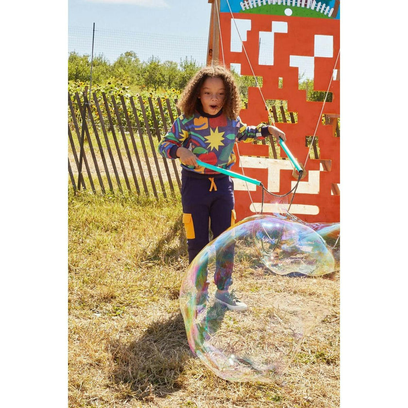 Recycled Cotton Pocket Kid Jogger