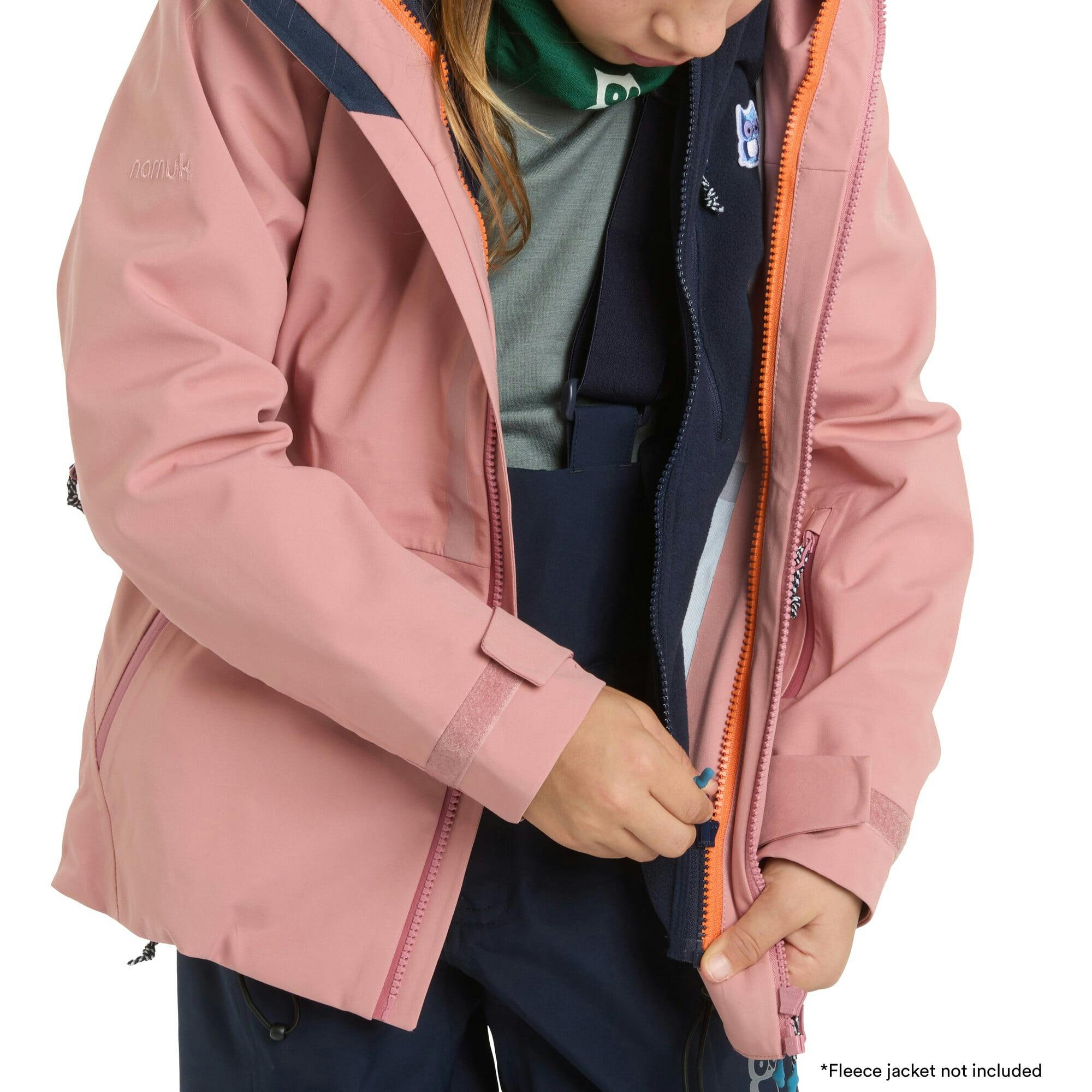 Turas All Season 3-Layer Waterproof Chin Guard Zipper Jacket