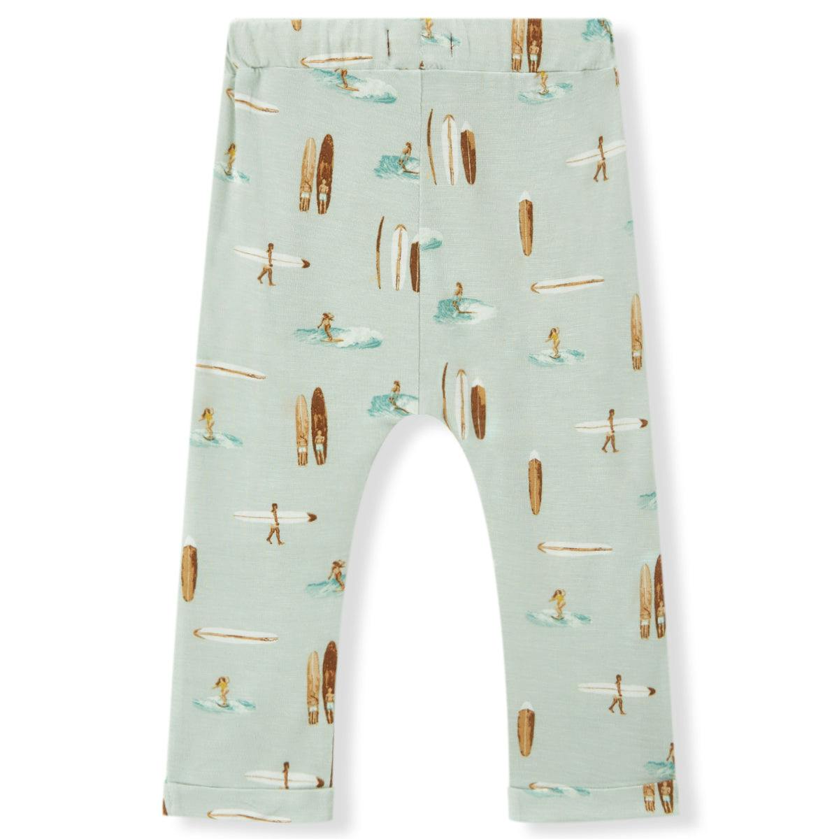Vintage Surf Bamboo Baby Jogger Pants