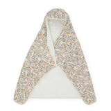 Toddler Hooded Towel - Pressed Petals