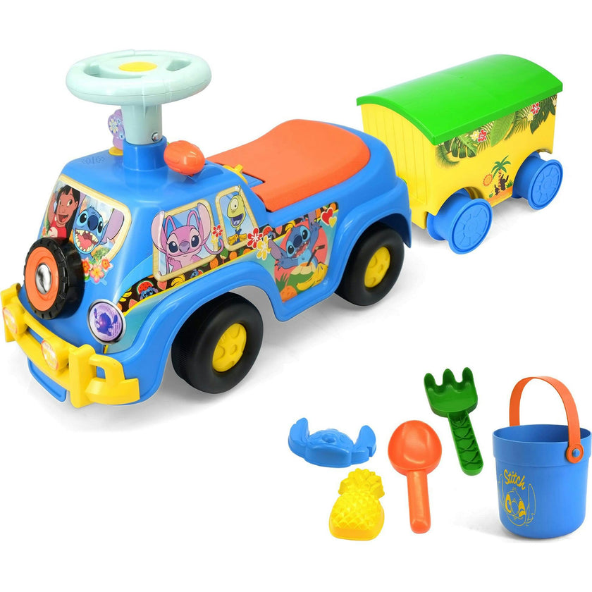 Light 'N' Sounds: Ride-On Camper & Trailer - Stitch