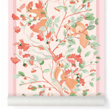 Papier peint CASSE-NOISETTE coloris Rose