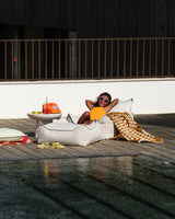 Terra Outdoor Square Ottoman