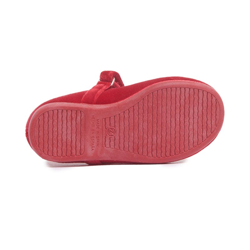 Classic Velvet Mary Janes