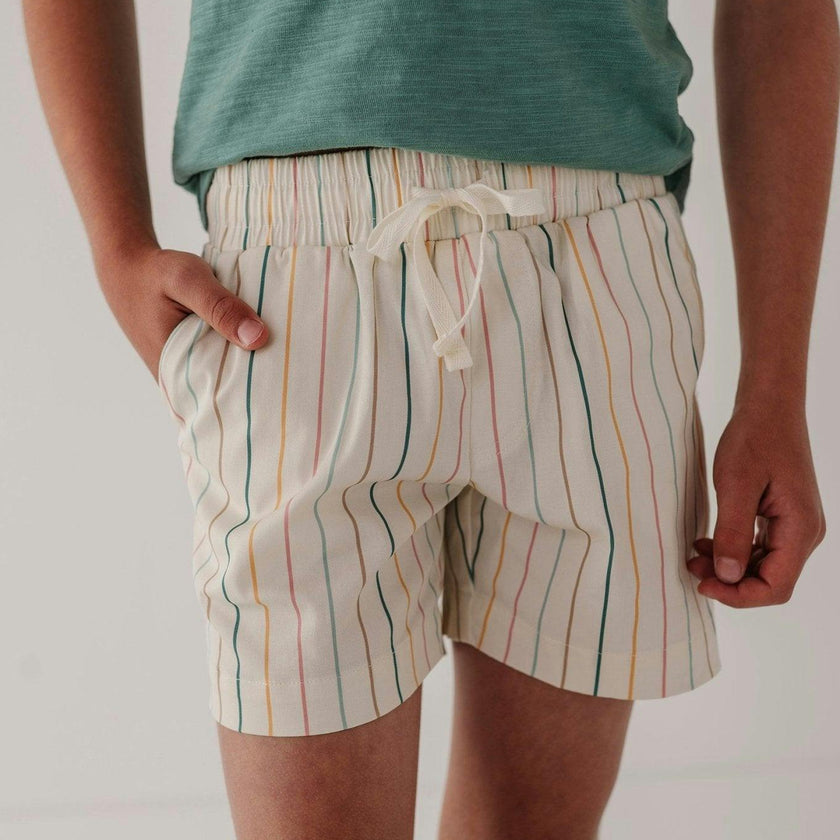 Boy's Twill Beach Shorts