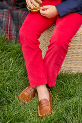 Classic Pants - Red Corduroy