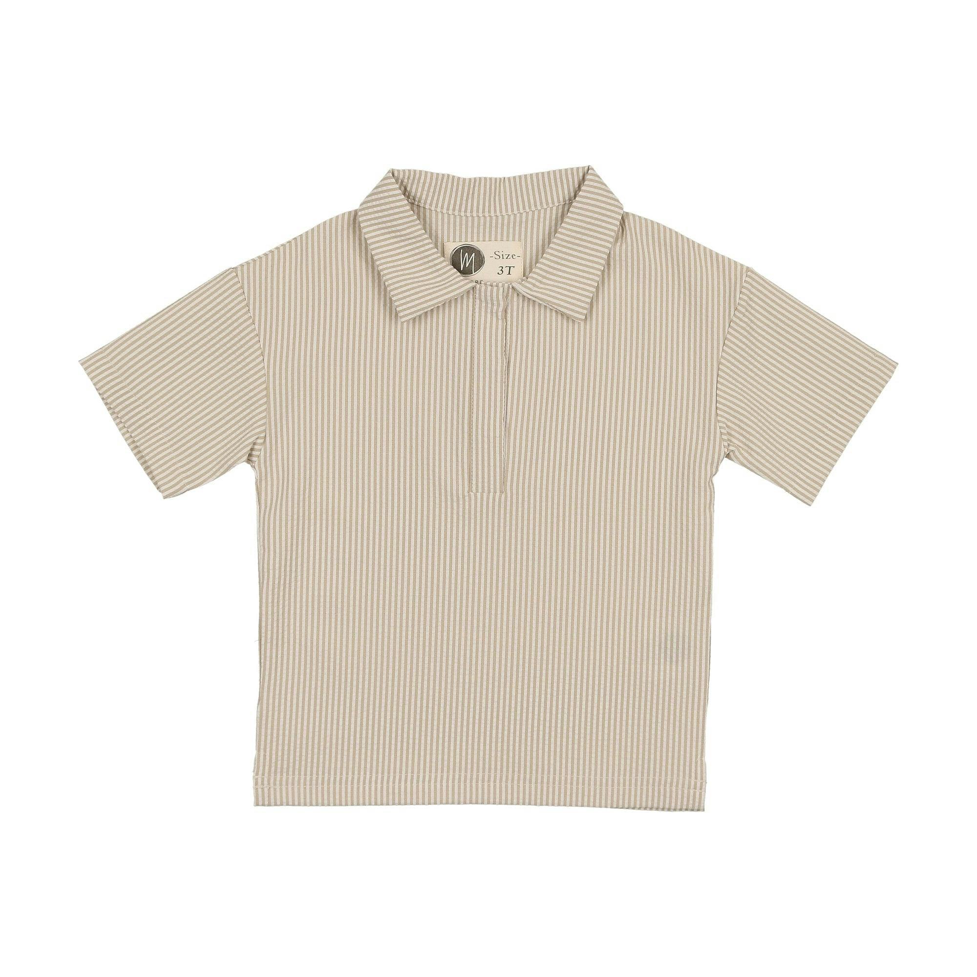 Seersucker Boys Shirt