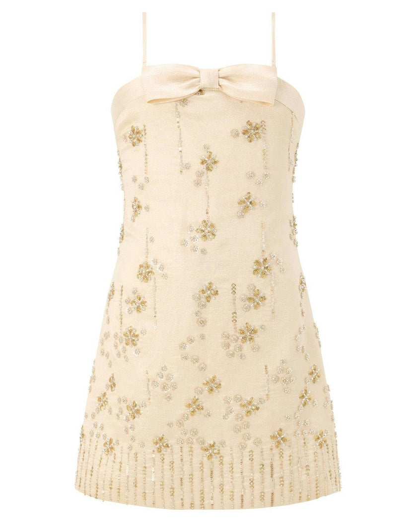 Adriana Beaded Mini Dress