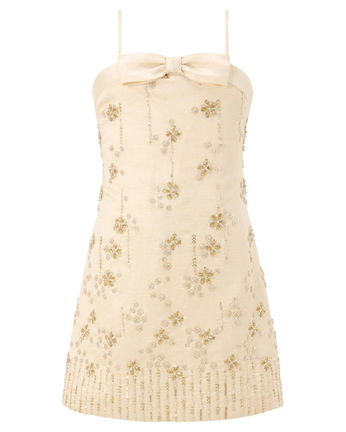 Adriana Beaded Mini Dress