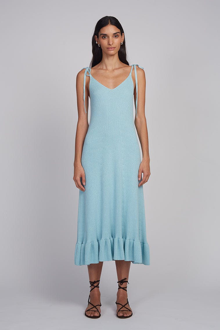 CECLIA DRESS | SKYE BLUE | One Left!