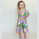 Reese Print Scoop Neck Dress