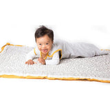 Block-Printed Cotton Crib Quilt