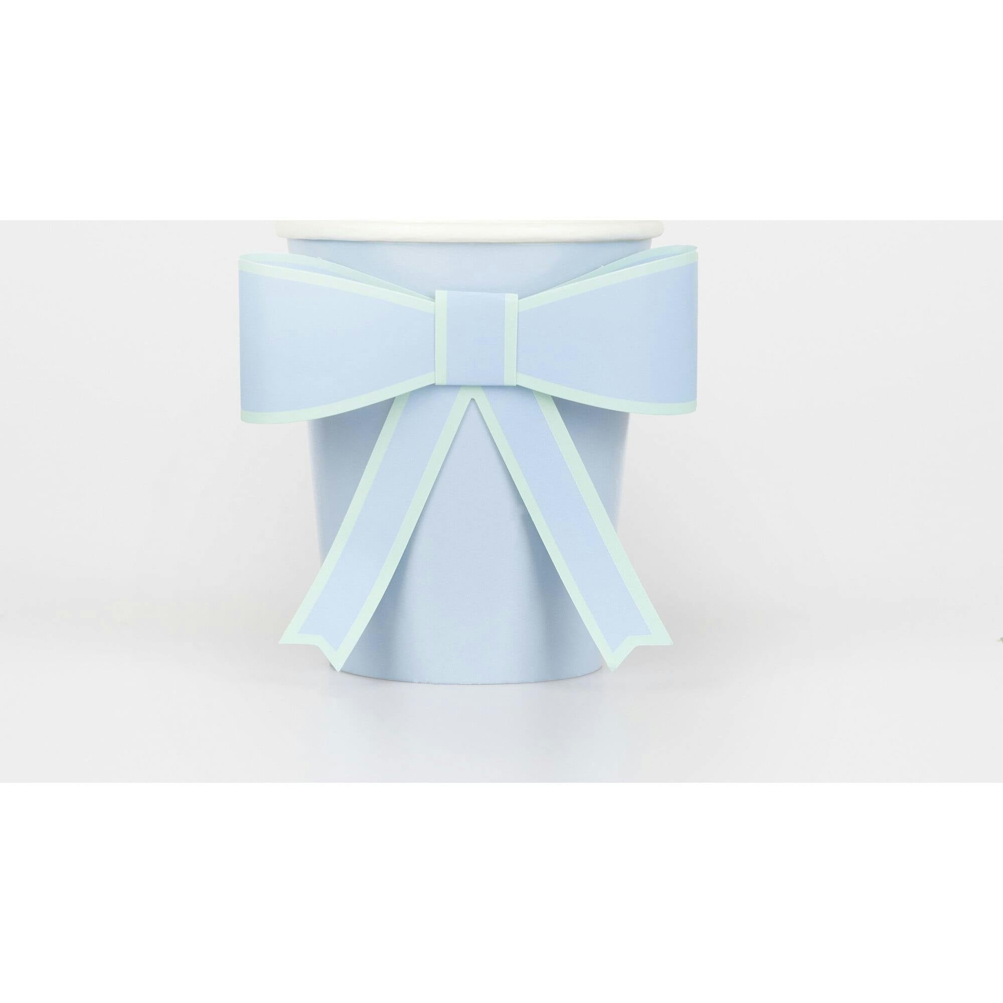 Pastel Bow Cups