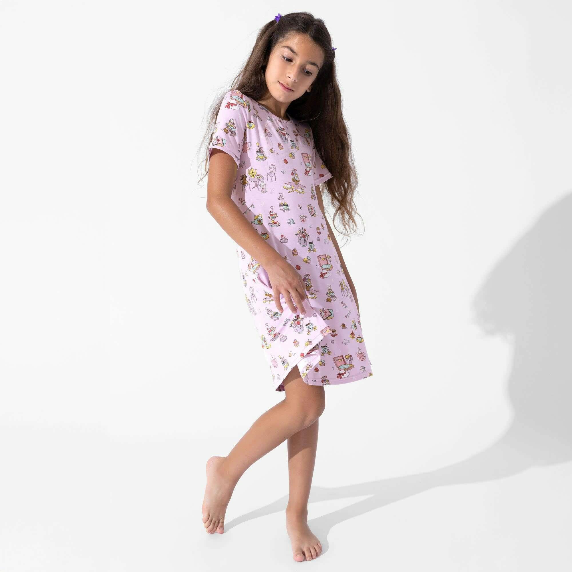 Tea Party Girls' Short Sleeve Dress