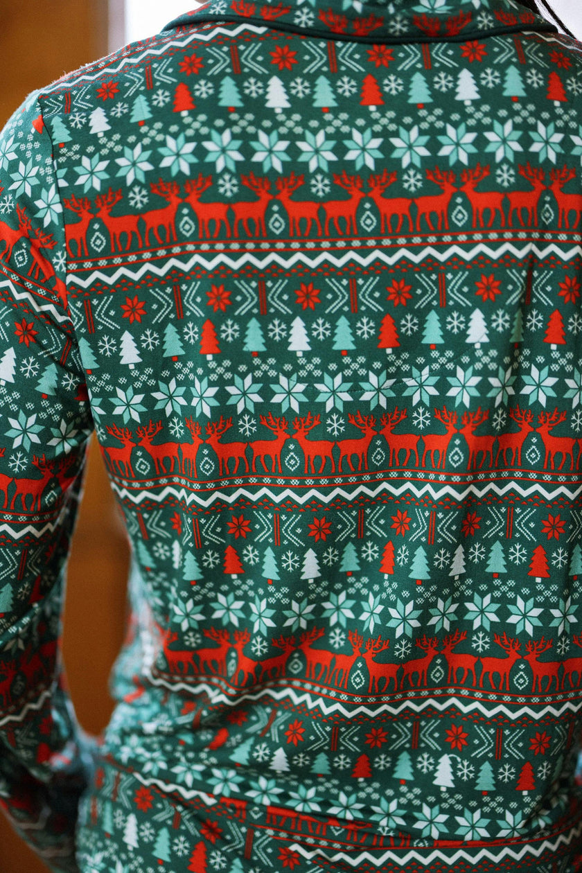 So Soft Pajama Set in Alpine Noel