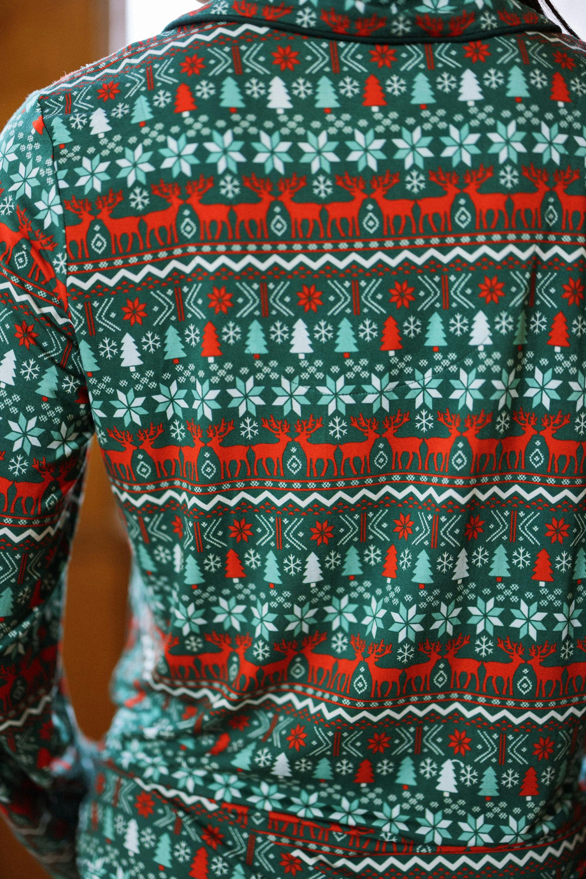 So Soft Pajama Set in Alpine Noel