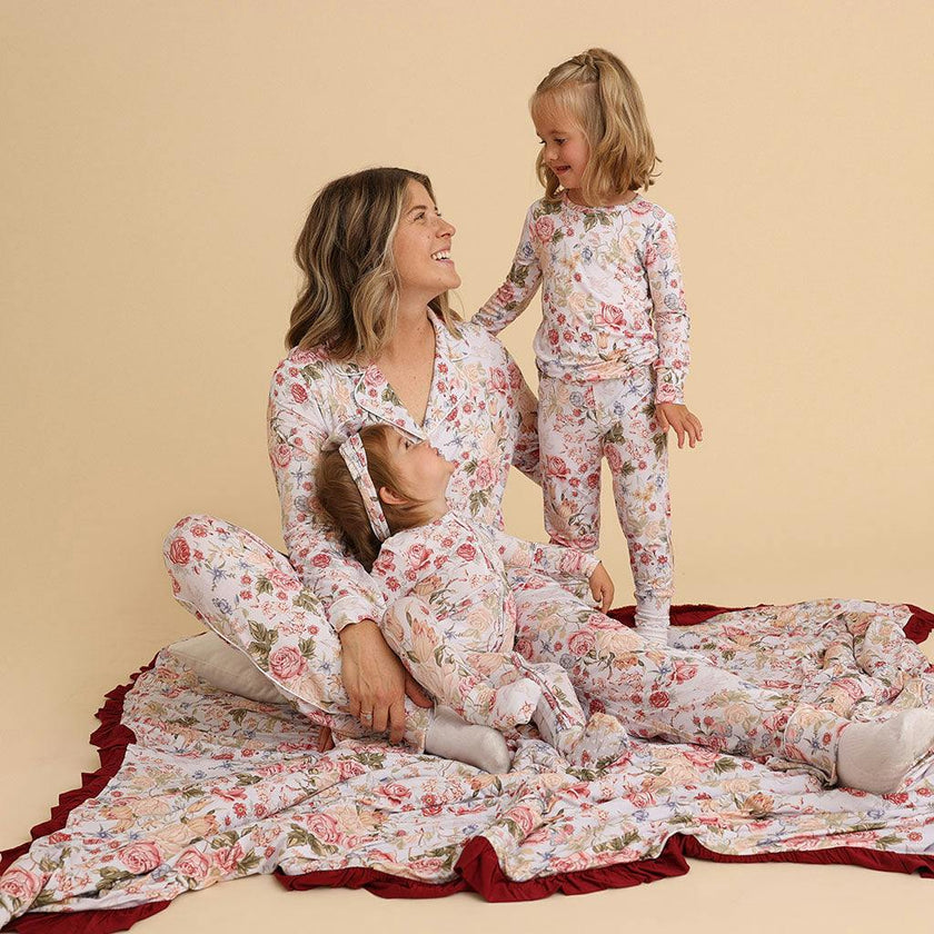 Kristiana Women's Luxe Pajama Pant Set