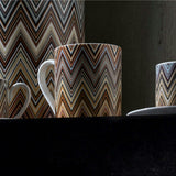 Mug Cup Zig Zag In Luxury Box Jarris 148 Diam. 3"