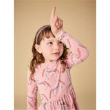 Printed Ballet Dress, Pink