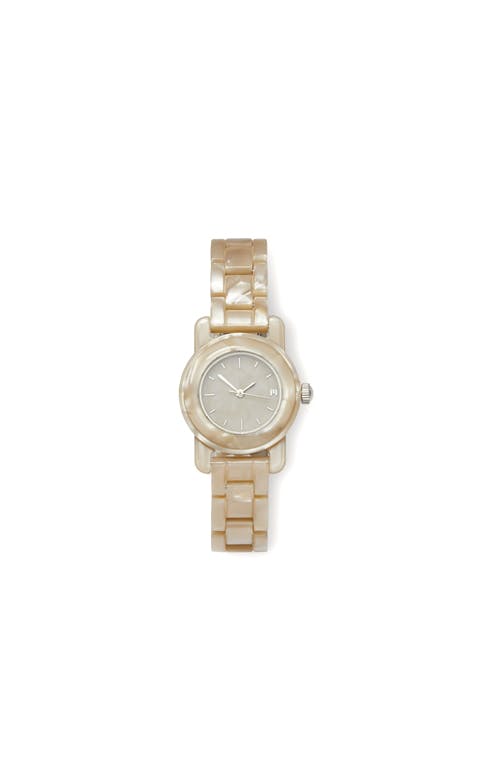 Mini Mono Watch in Sand Shell