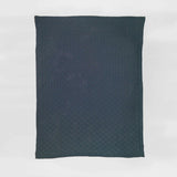 Textured Sustainable Knit Throw Blanket - Basketweave
