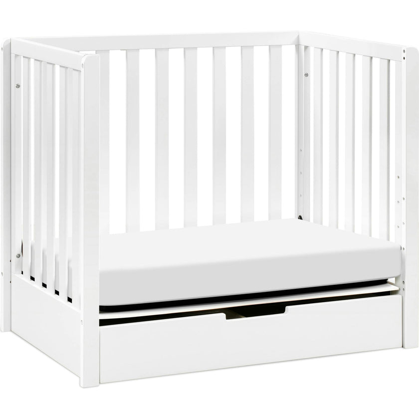 Colby 4-in-1 Convertible Mini Crib with Trundle