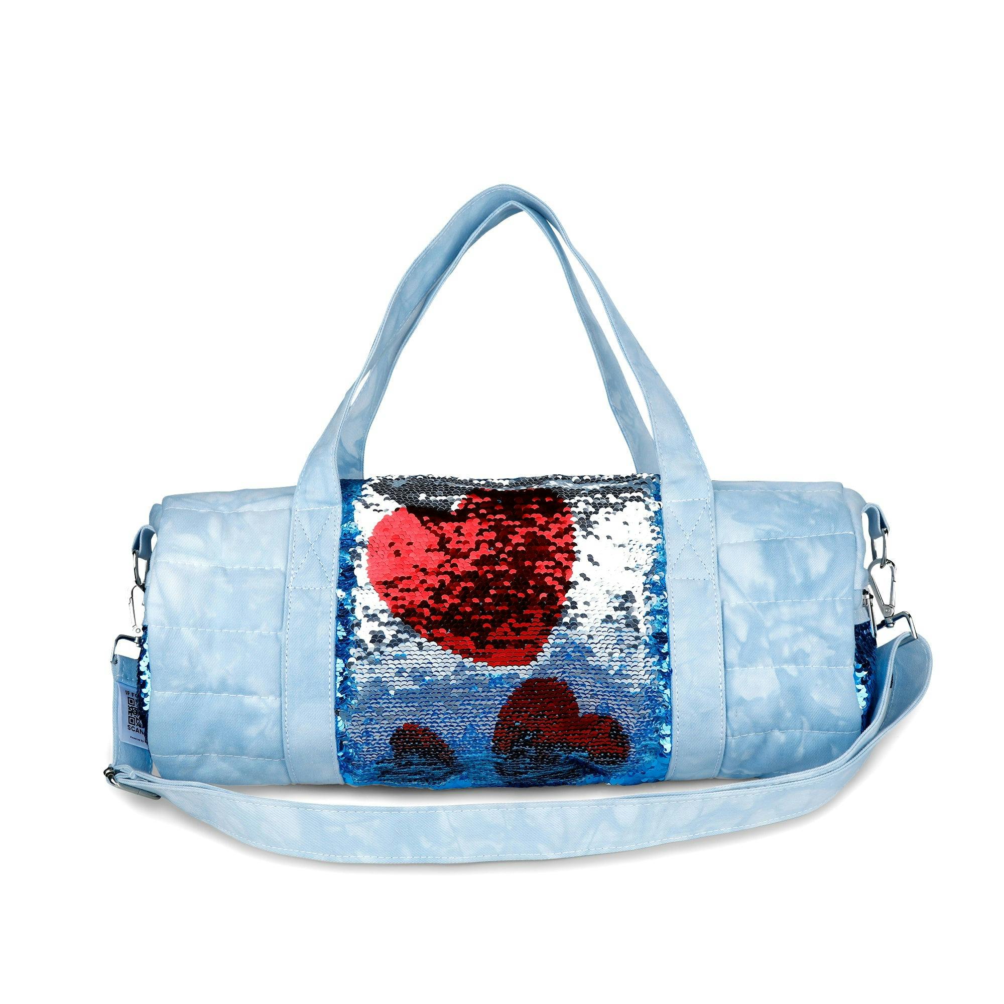 Flip Sequin Duffel Bag with Brij™Tech