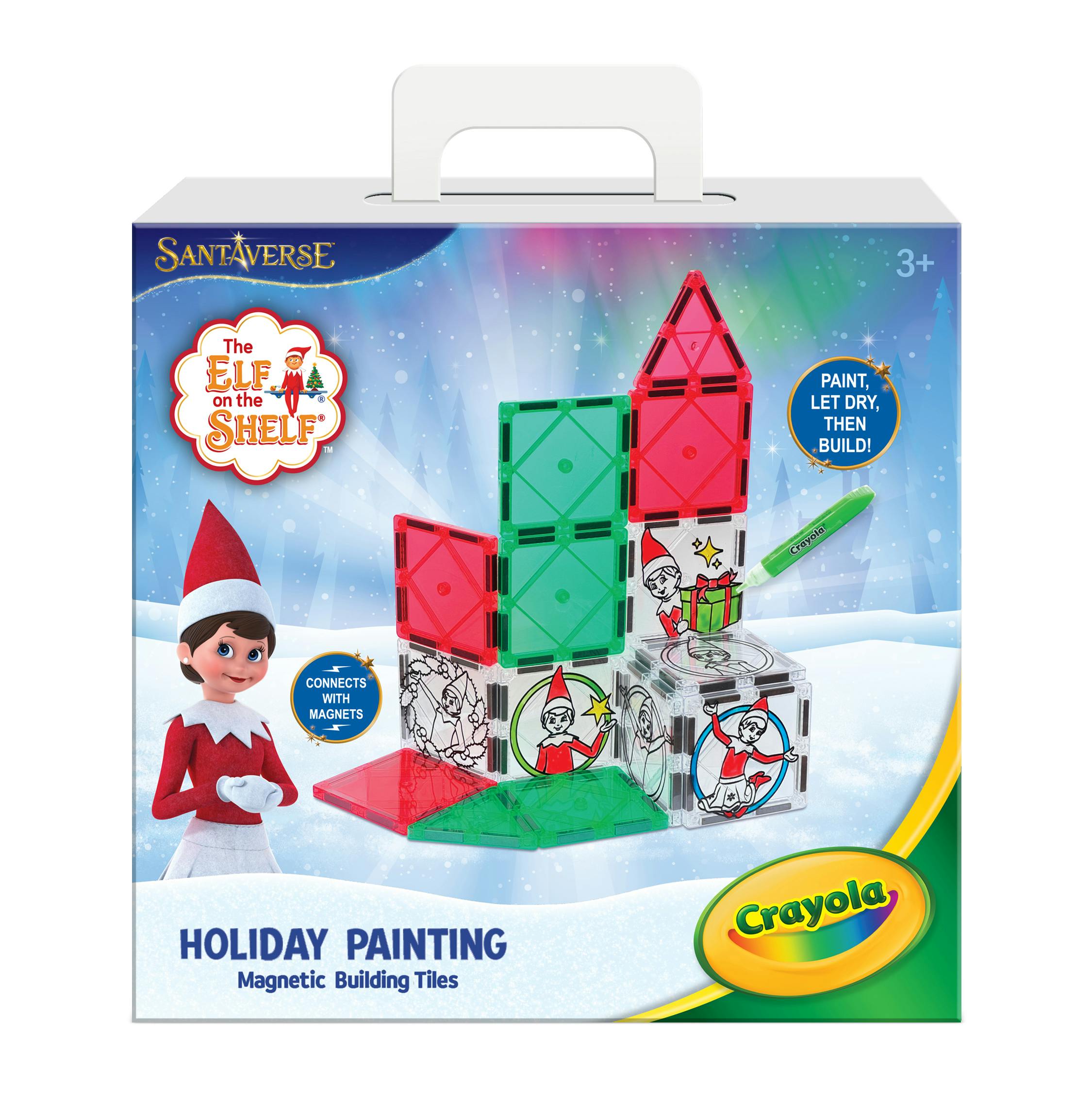 Elf on the Shelf PaintOn Magnetic Tiles Set