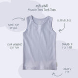 MALONE 5-Pack Toddler Tank Top Undershirts