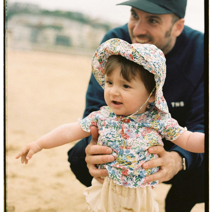 TNS Rib Baby Tee Verbena Print