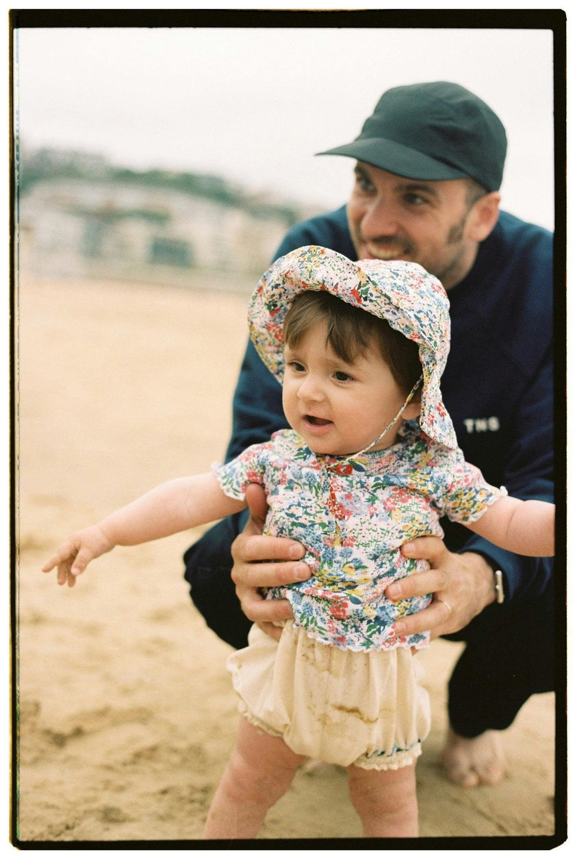 TNS Rib Baby Tee Verbena Print