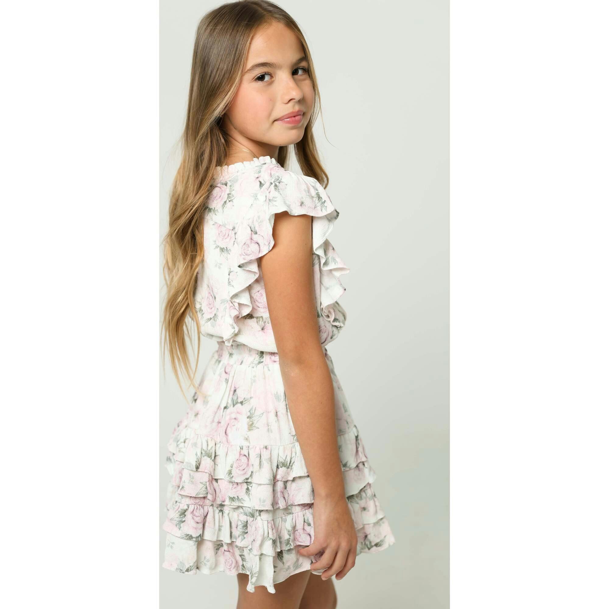 Gustavia Dress in Dusty Rose