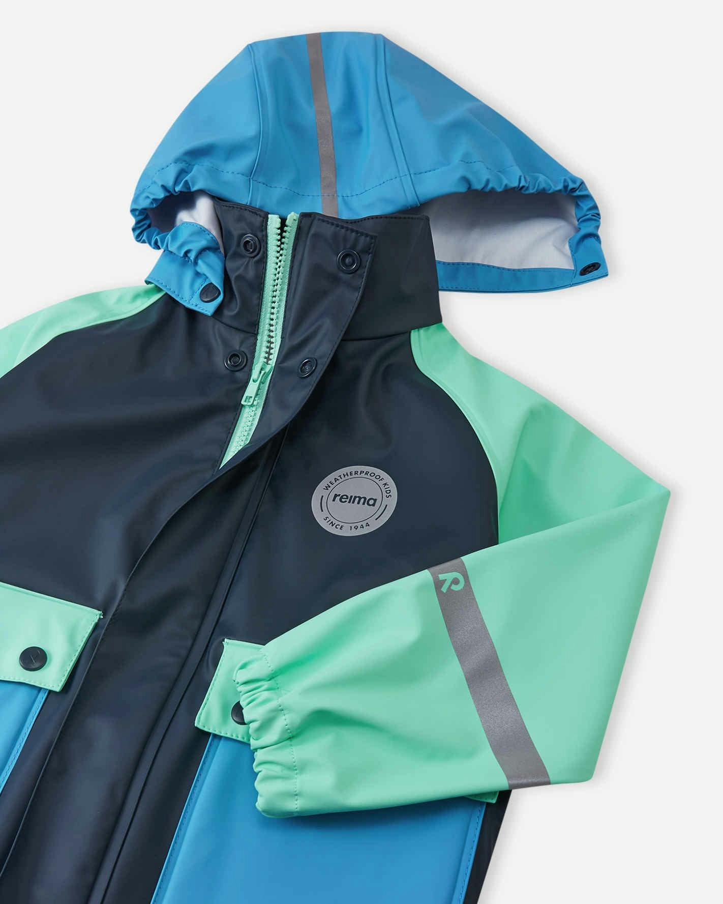Suihku - Kids' Rubber Rain Jacket
