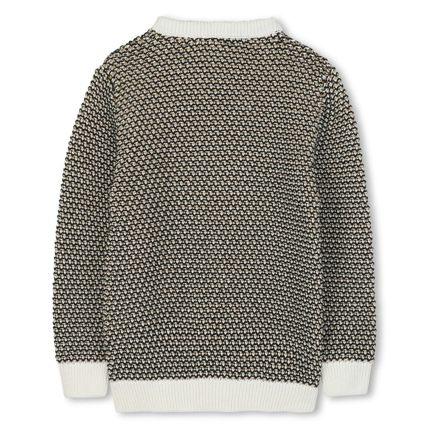 Sweater With Embroidered Logo
