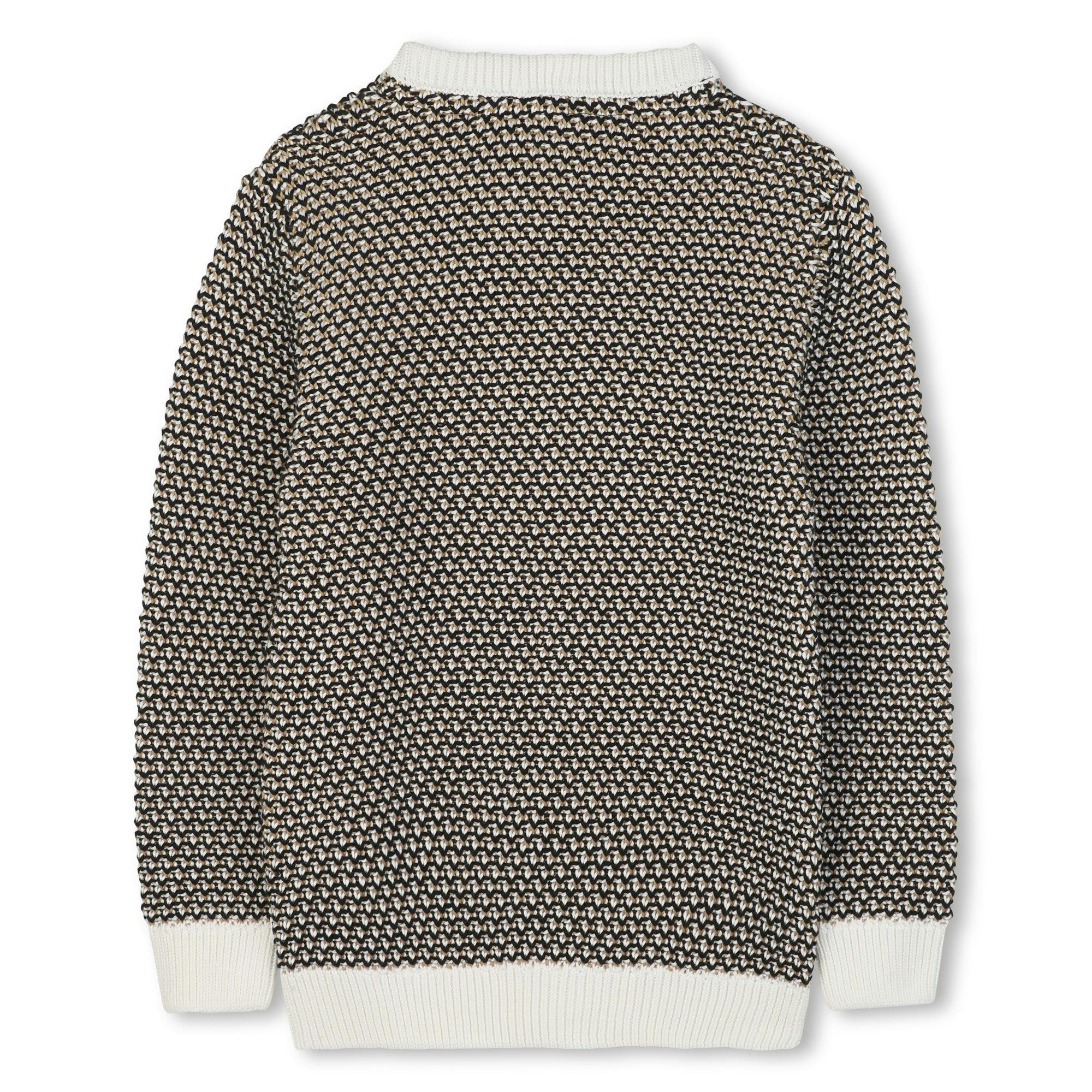 Sweater With Embroidered Logo
